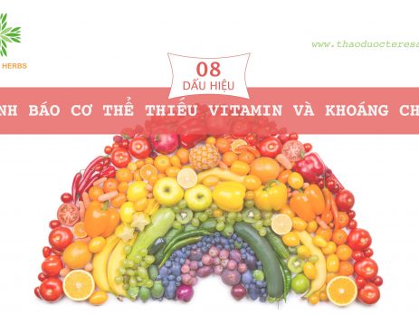 8 cảnh báo cơ thể thiếu vitamin và khoáng chất
