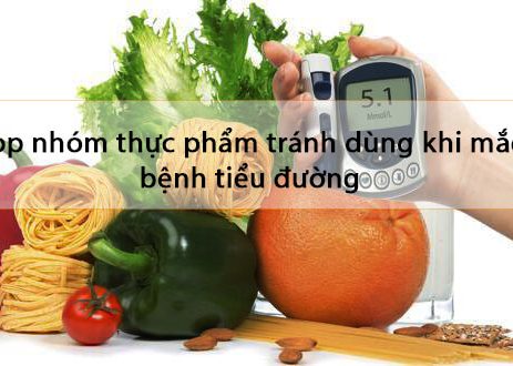 thực phẩm tránh dùng ở người tiểu đường